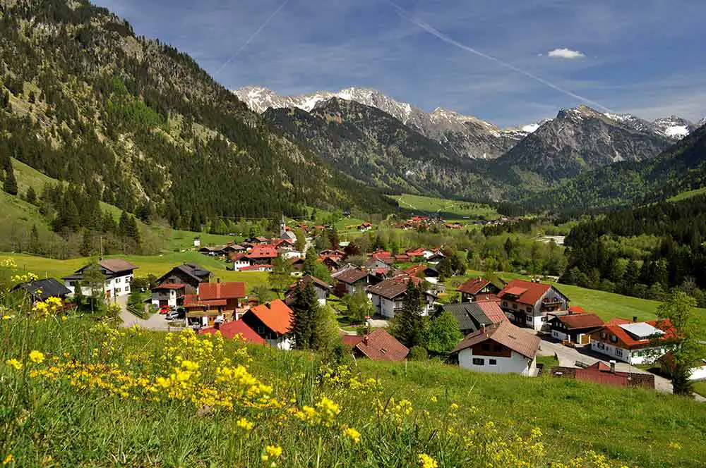 Hinterstein is the location of the Naval Outdoor Centre Germany
