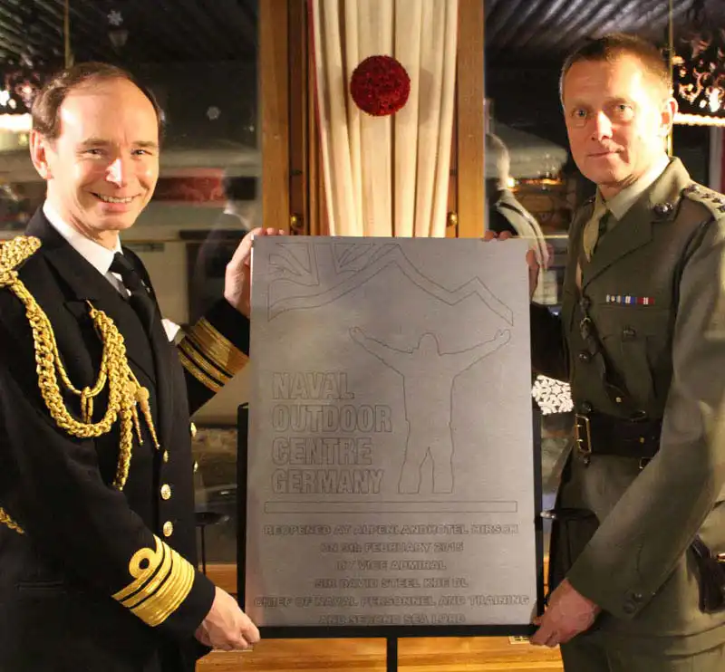 NOCG officially opened by Previous Second Sea Lord Vice Admiral Sir Alan Massey CBE ADC