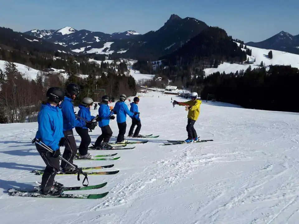 Ski instructors at NOCG