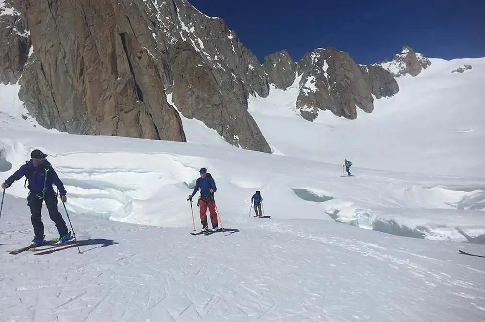 Ski touring