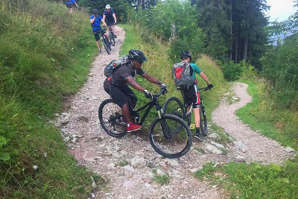 Mountain biking with NOCG